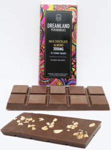 Dreamland Psychedelics Milk Chocolate Almond – 3000mg